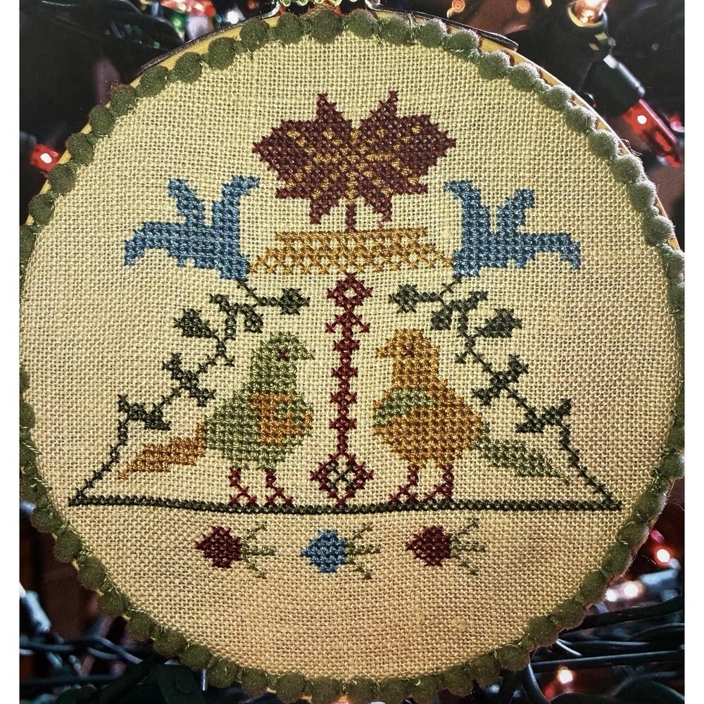 Two Turtle Doves Cross Stitch Chart By Cross Stitch Antiques
